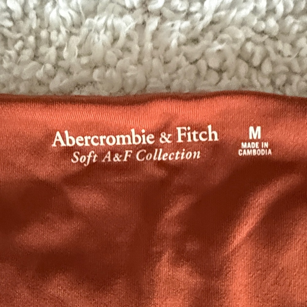 Abercrombie & Fitch Rust Long Sleeve Bodysuit - Picture 2 of 7